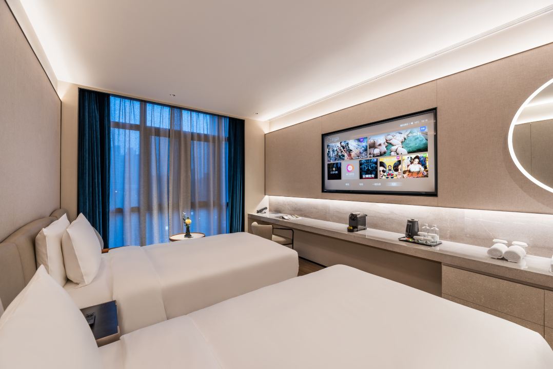 豪华双床房（私享Coffee机+手机投屏+冰箱minibar）