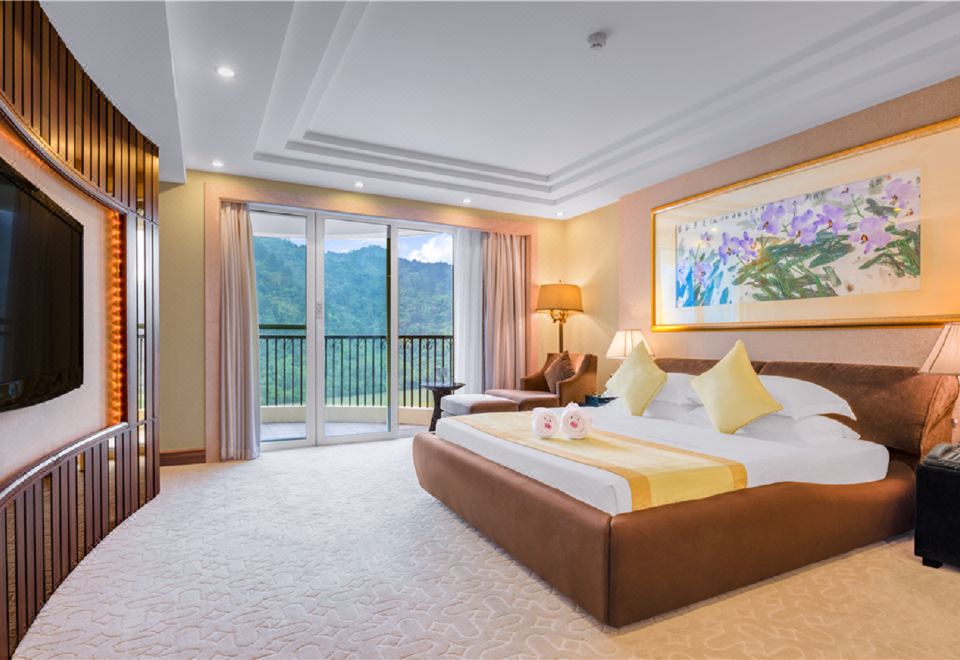 高級行政套房?奢華江景景觀&超大弧形180°陽臺