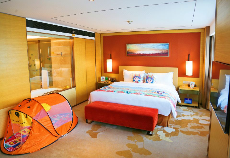 维景奇媛主题家庭房