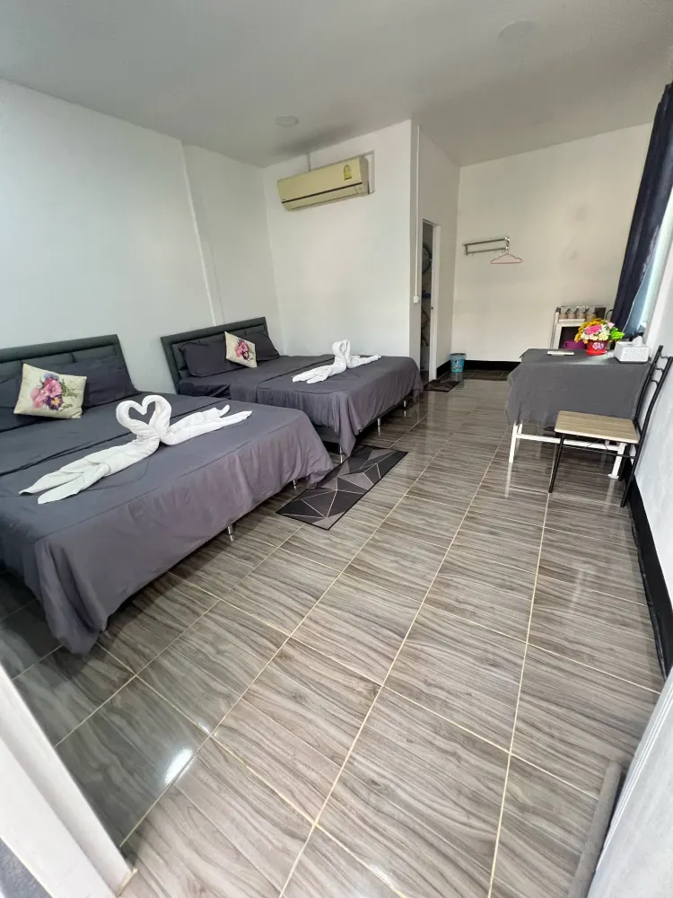 ห้องพักมาตราฐานครอบครัวสำหรับ 4 ท่าน