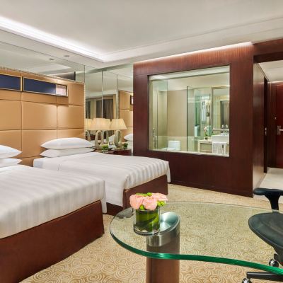 豪華雙床房（濱海風情·奢華洗護Jo Loves） 廈門泛太平洋大飯店優惠