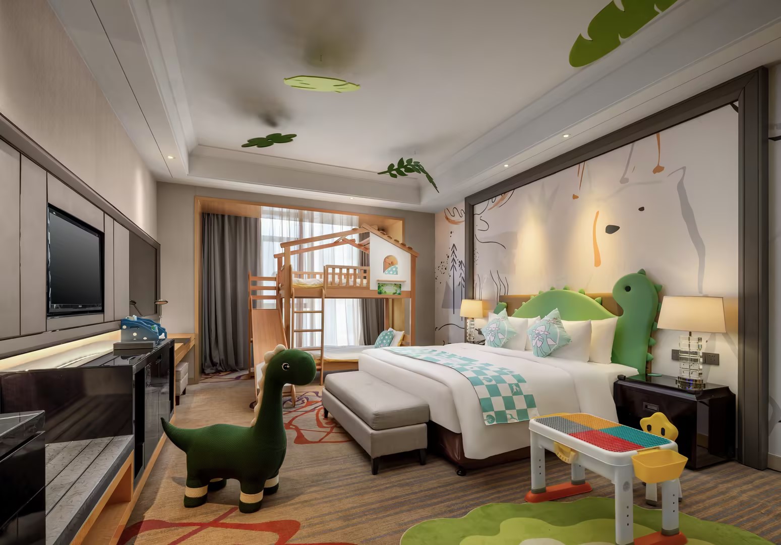 梦游XIAN境上下铺滑梯房