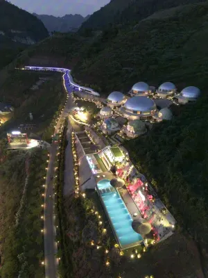 Moc Chau Island Mountain Park & Resort Hotéis em 