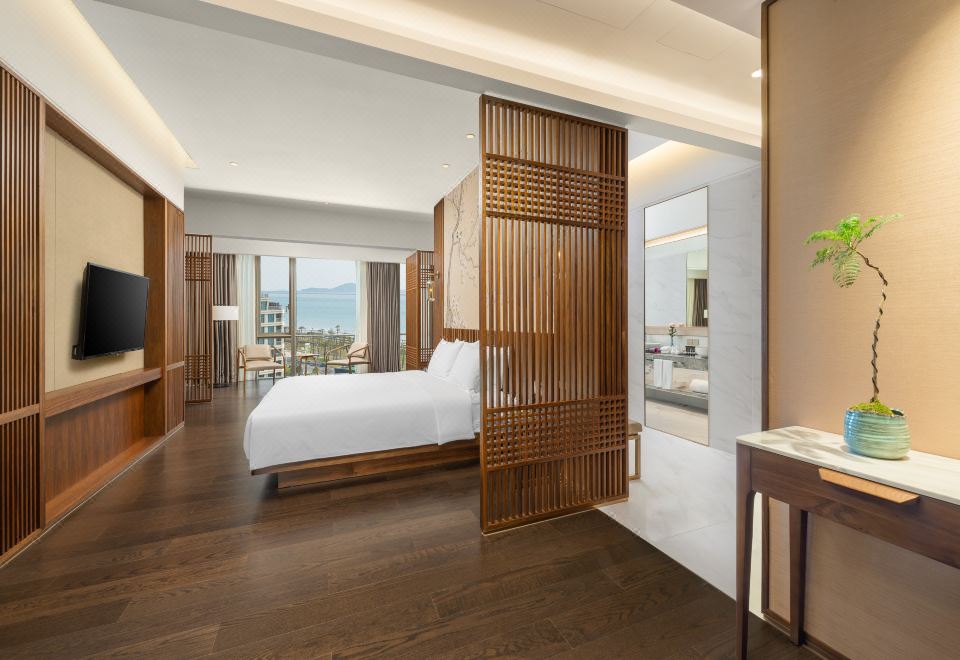 尊贵花园大床房