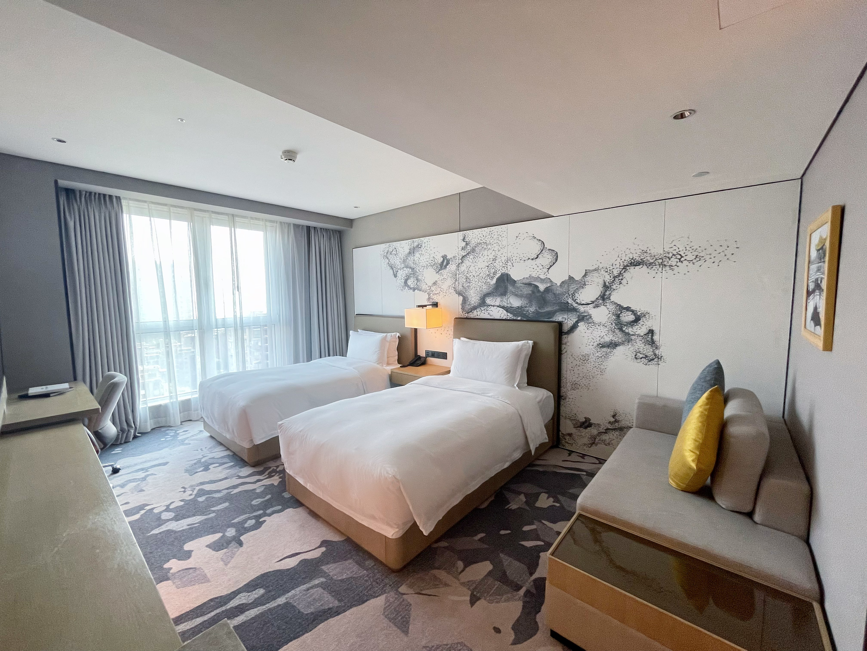 雅居双床房（迷你冰箱+智能客控）