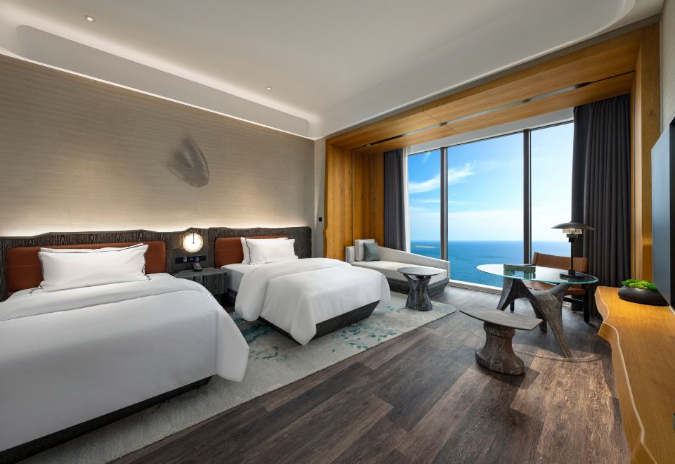 行政海景双床房