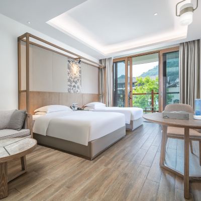 高級雙床房B 石阡佛頂山溫泉小鎮·御湯生溫泉度假飯店優惠