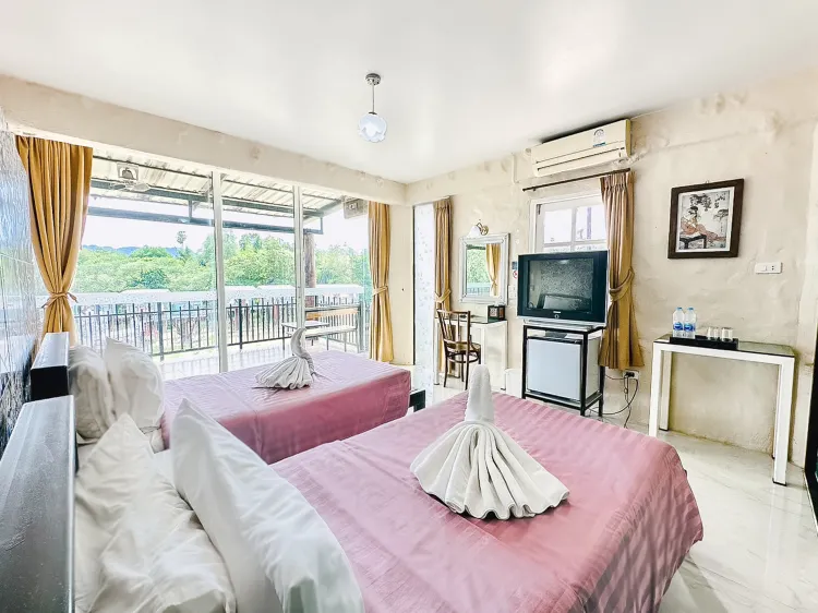 ซูพีเรียเตียงทวิน  (บ้านชมจันทร์)