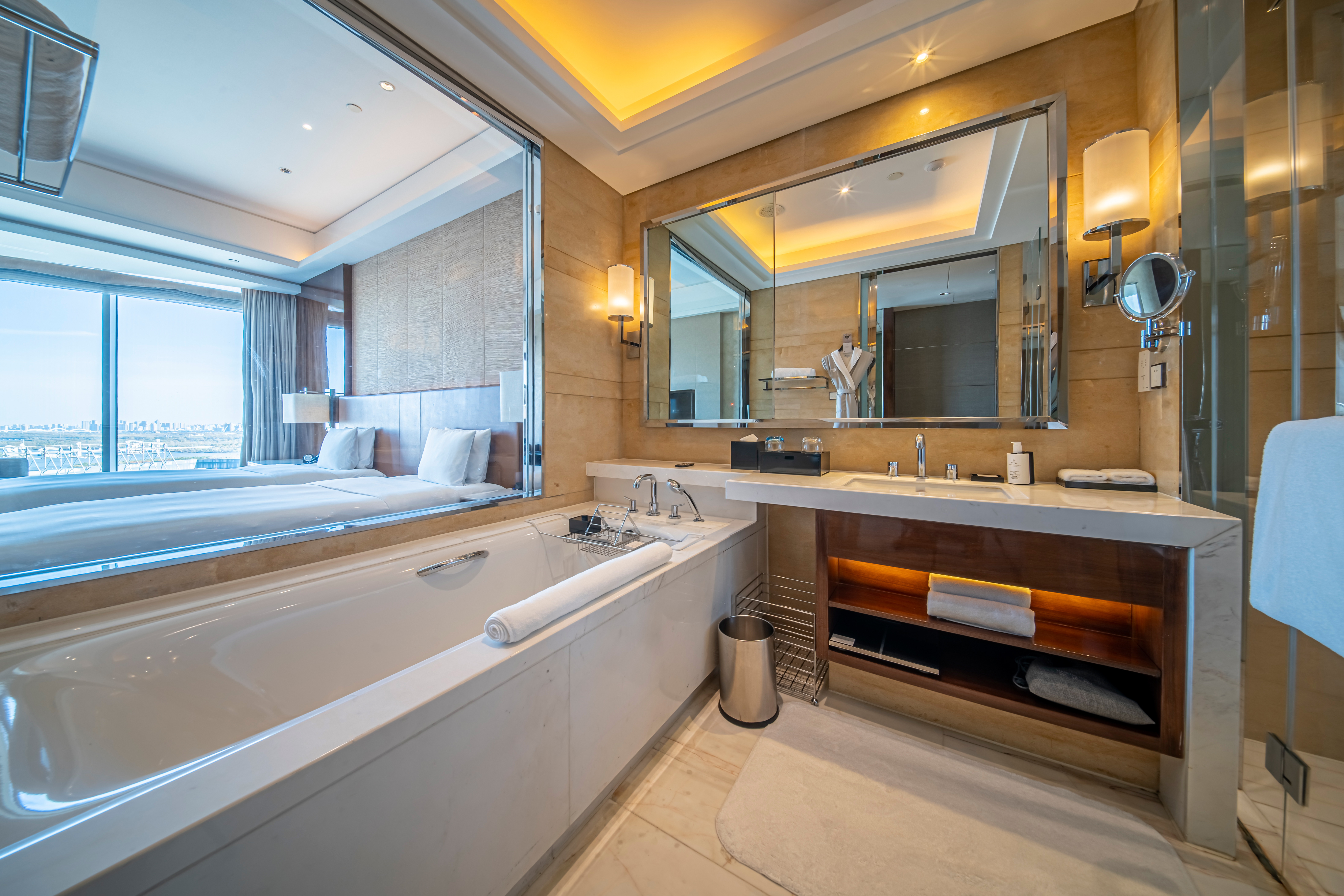 行政江景双床房