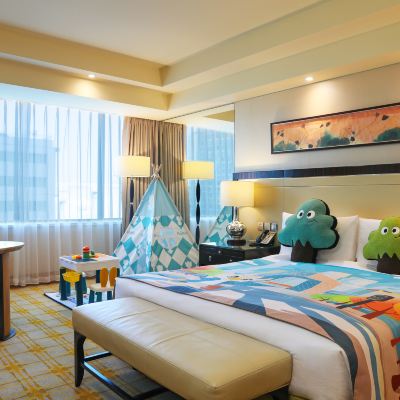 家庭奇趣探索 | JW獅鷲主題大床房 北京JW萬豪飯店優惠