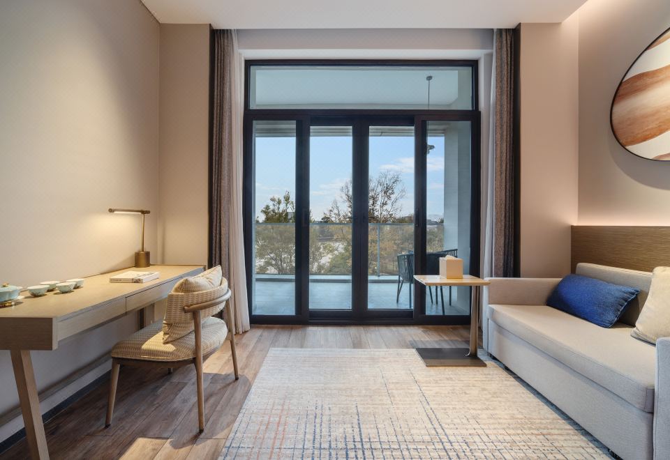 乐雪园景双床房