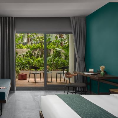 豪華園景房（帶露台） 百通飯店度假村優惠