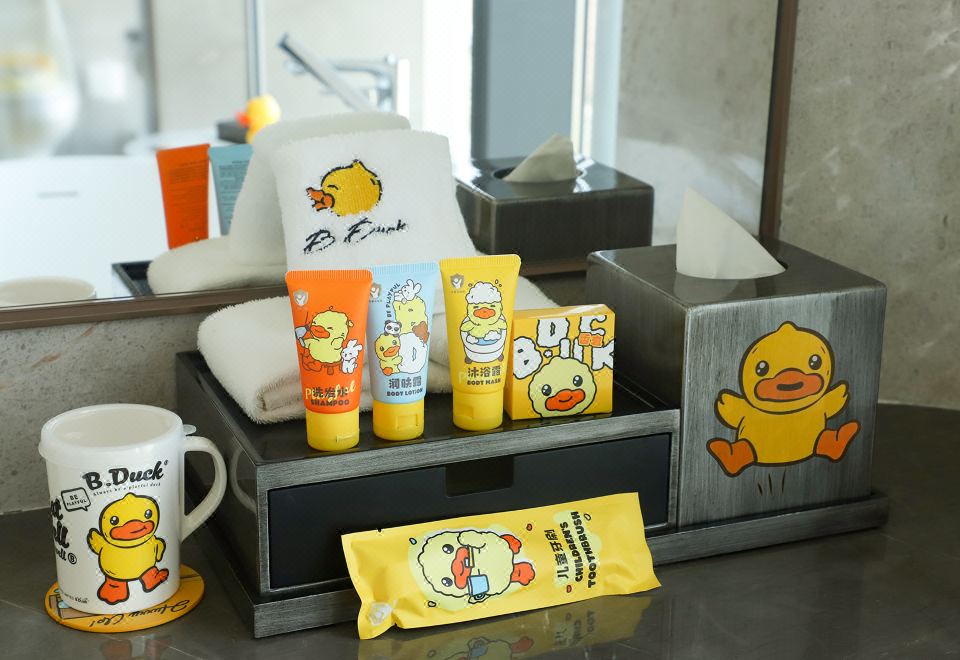 小黃鴨主題親子開放式套房