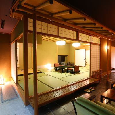 迎賓館 温泉内風呂付和洋室 古金襴 海石榴 (つばき) クーポン