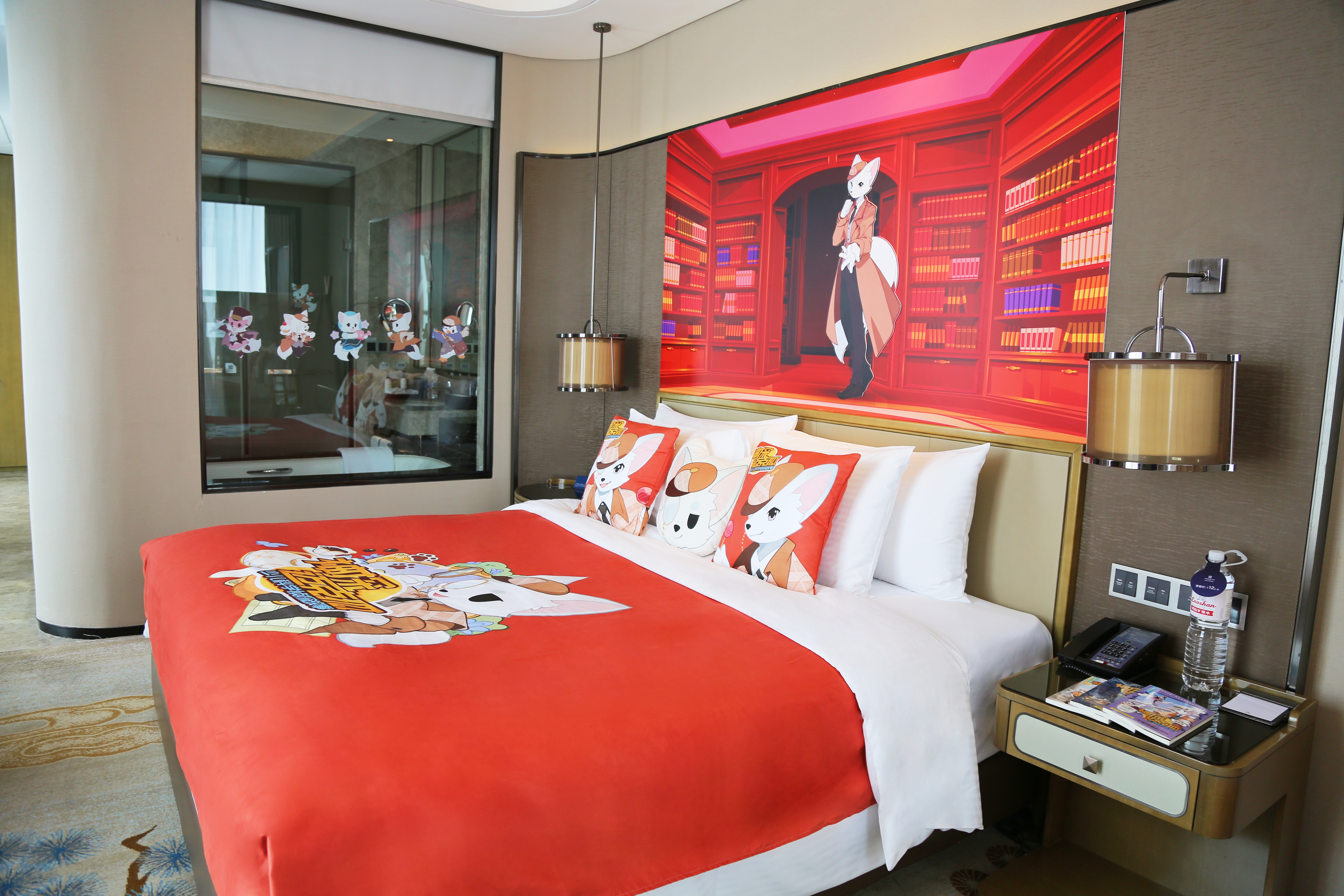 神探邁克狐親子主題房（沉浸劇本體驗+小童帳蓬床）