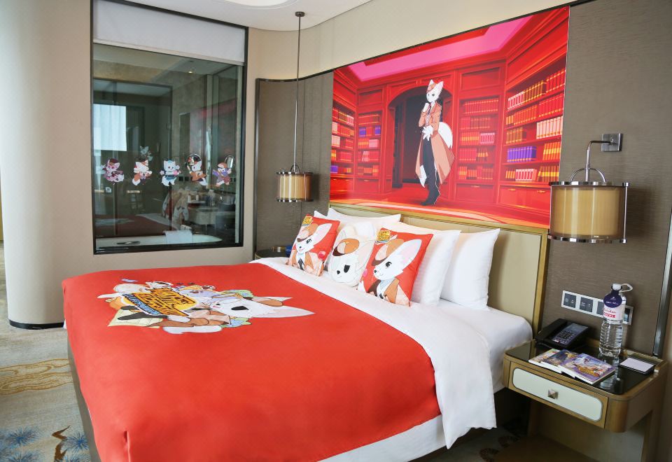 神探迈克狐亲子主题房（沉浸剧本体验+小童帐蓬床）