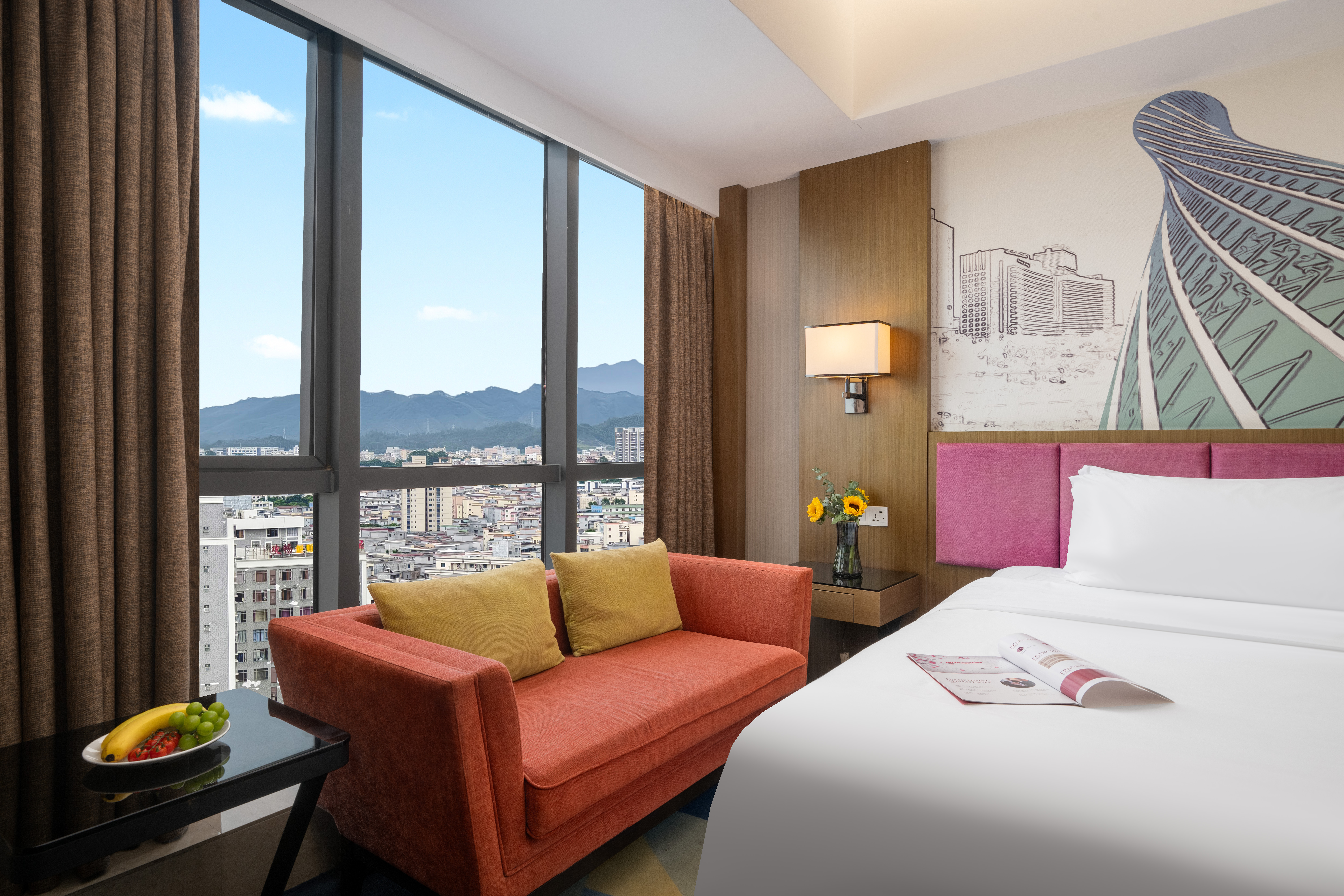 浪漫加倍大床房（超宽床垫+自然采光+静谧空间）