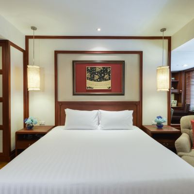 一臥室至尊特大床套房 素坤逸通羅中心站飯店優惠