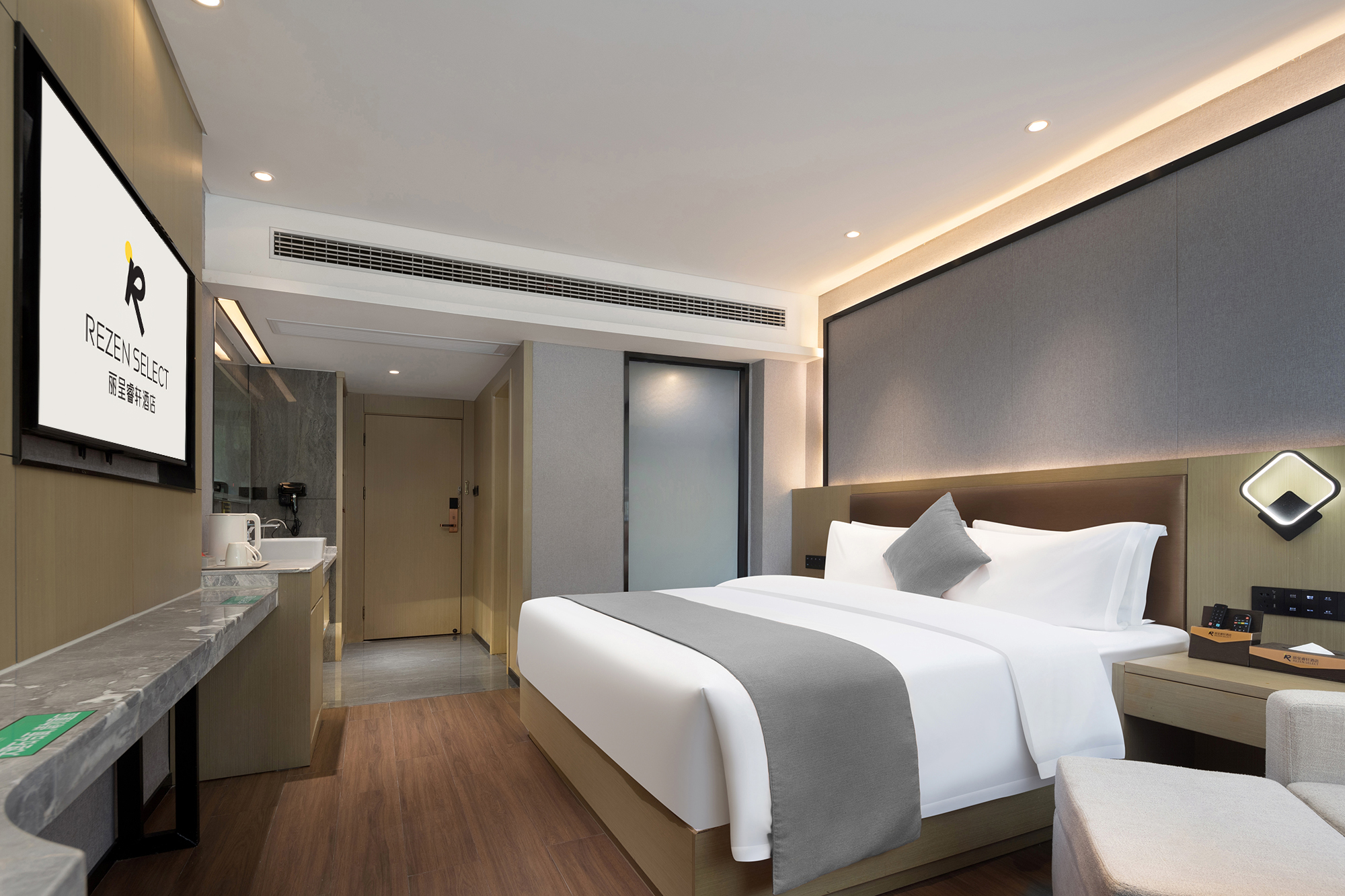 『奢雅』商旅深睡大床房 （零壓床墊+乾濕分離+新風）