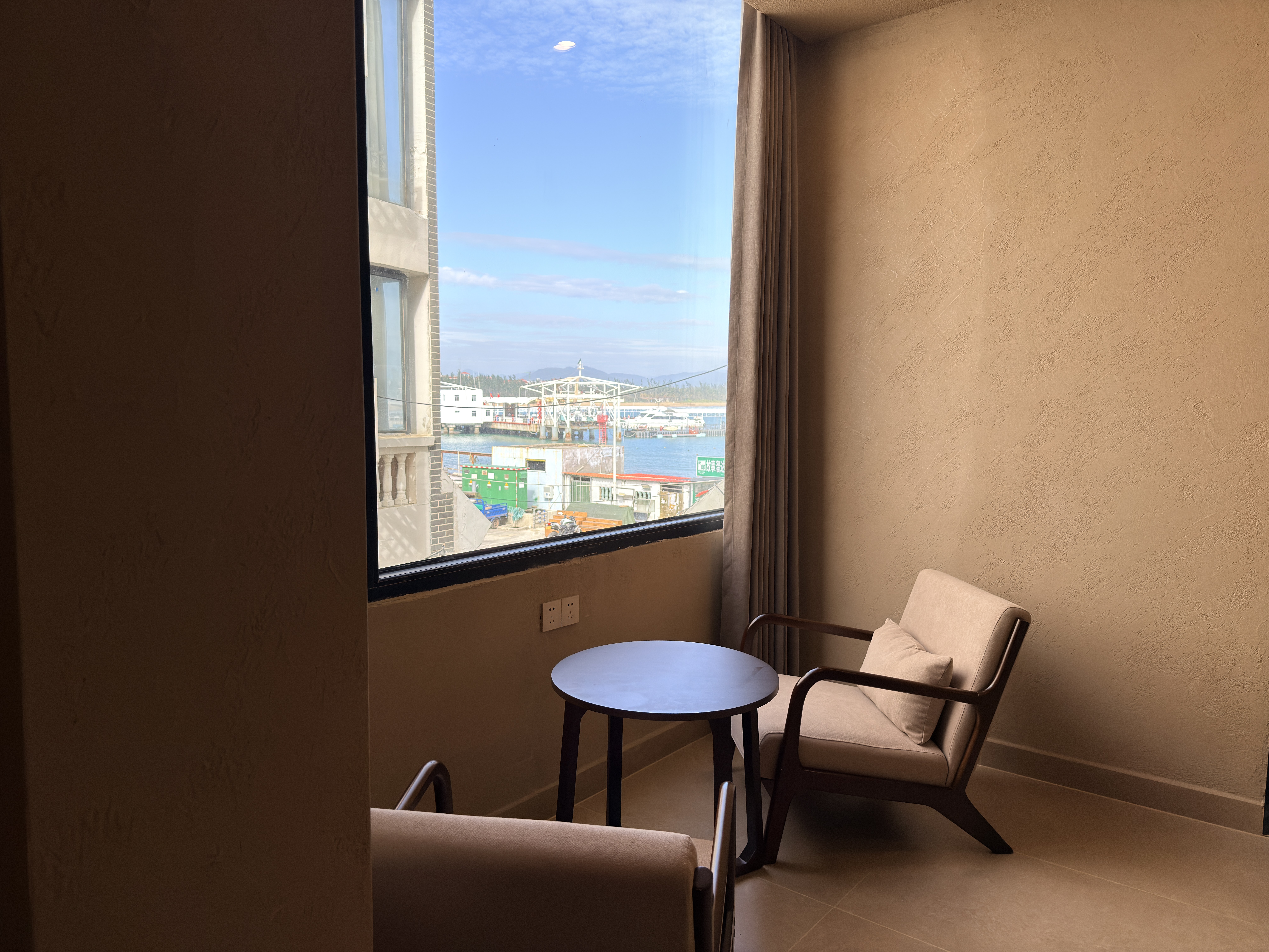 街景 静谧影院双床房