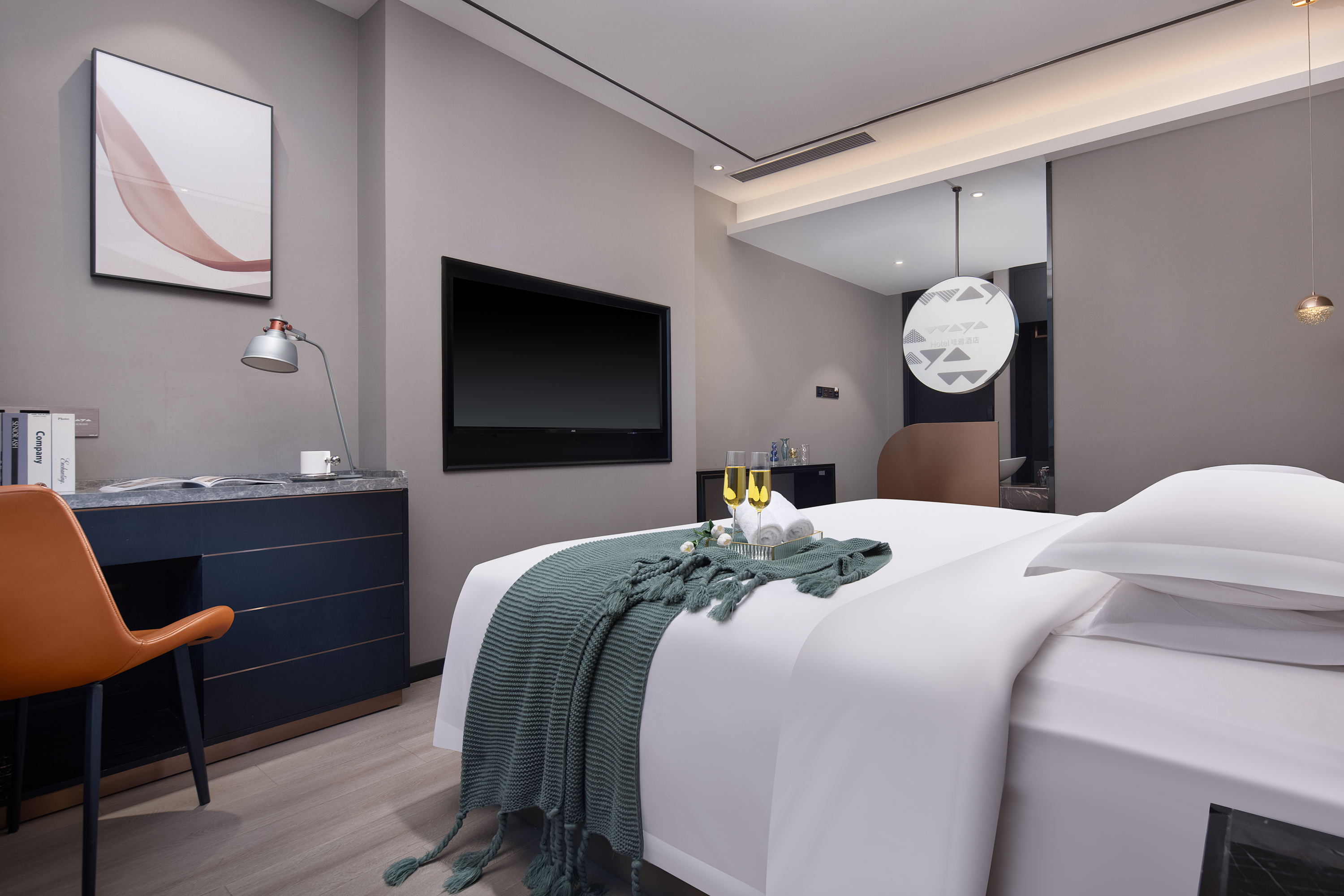 漫雅大床房（衣帽间+零压记忆床垫+智能客控）