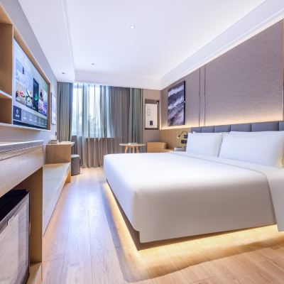 幾木大床房（深睡枕PRO、智能設施、智能投屏、小冰箱） 北京南站馬家堡地鐵站亞朵X飯店優惠