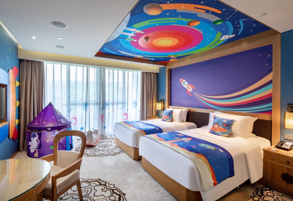 太空主題親子標準間