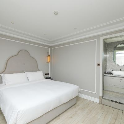 豪華側海景大床房 廈門中山路步行街海景美居飯店優惠