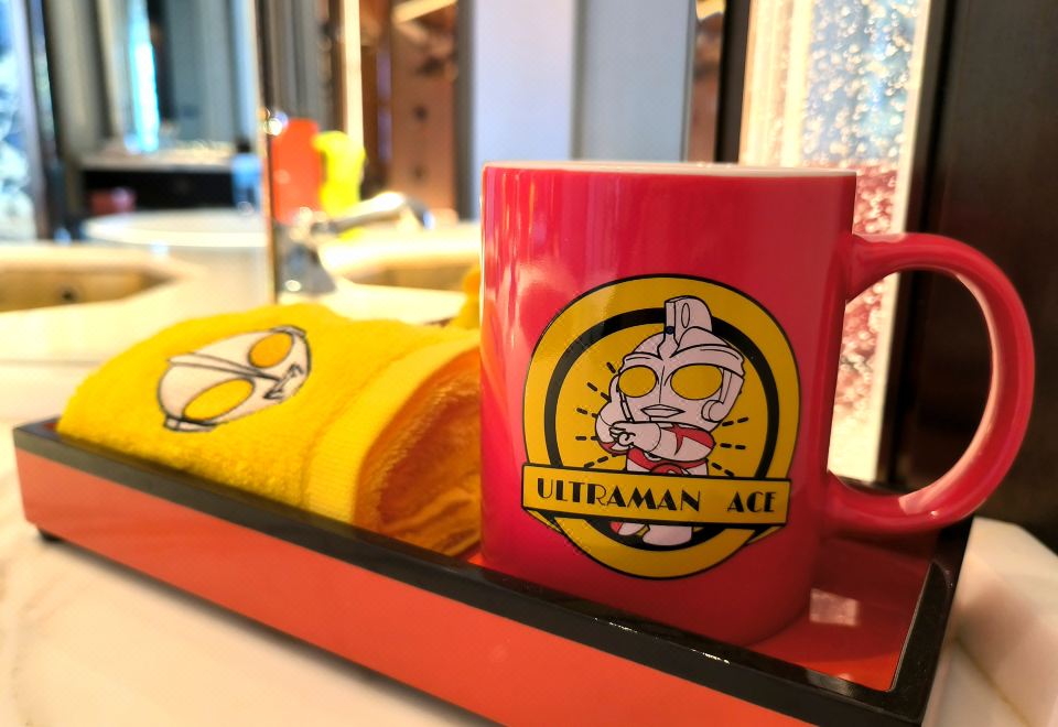 奥特曼亲子主题开放式江景套房