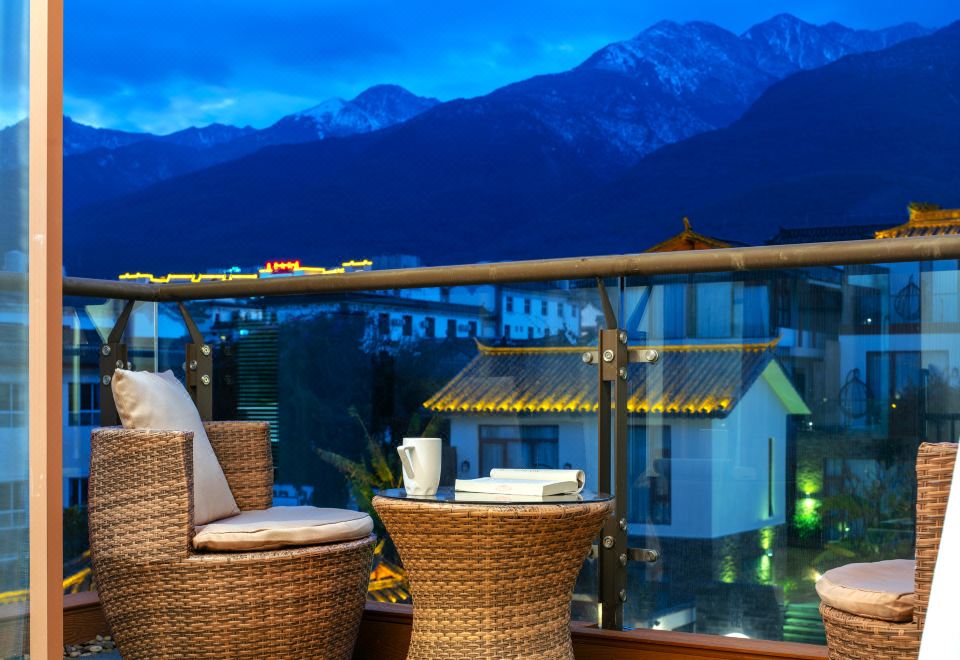 复古风景观大床套房