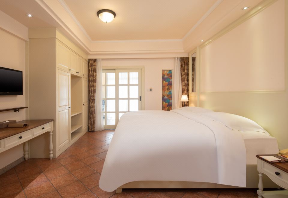 佩夏豪华温泉大床套房【地中海风情+欧式浪漫+私人泡池】