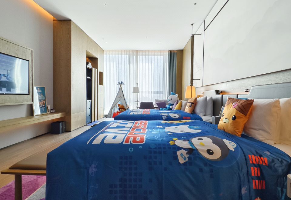 海底探险|海底小纵队主题双床房-童趣翻倍