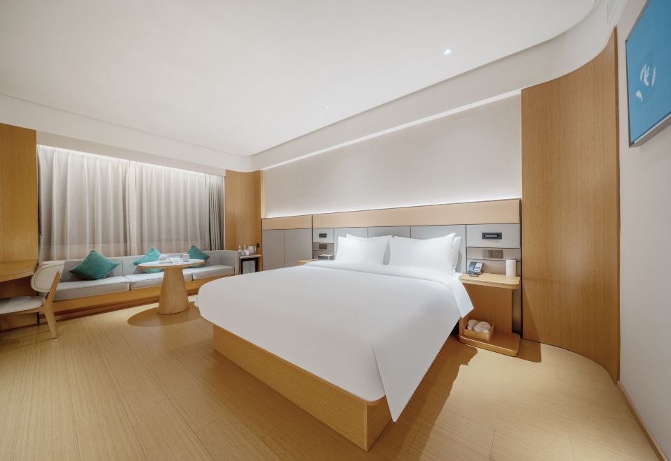 商務大床房（65寸投屏電視+小冰箱+金可兒床墊）