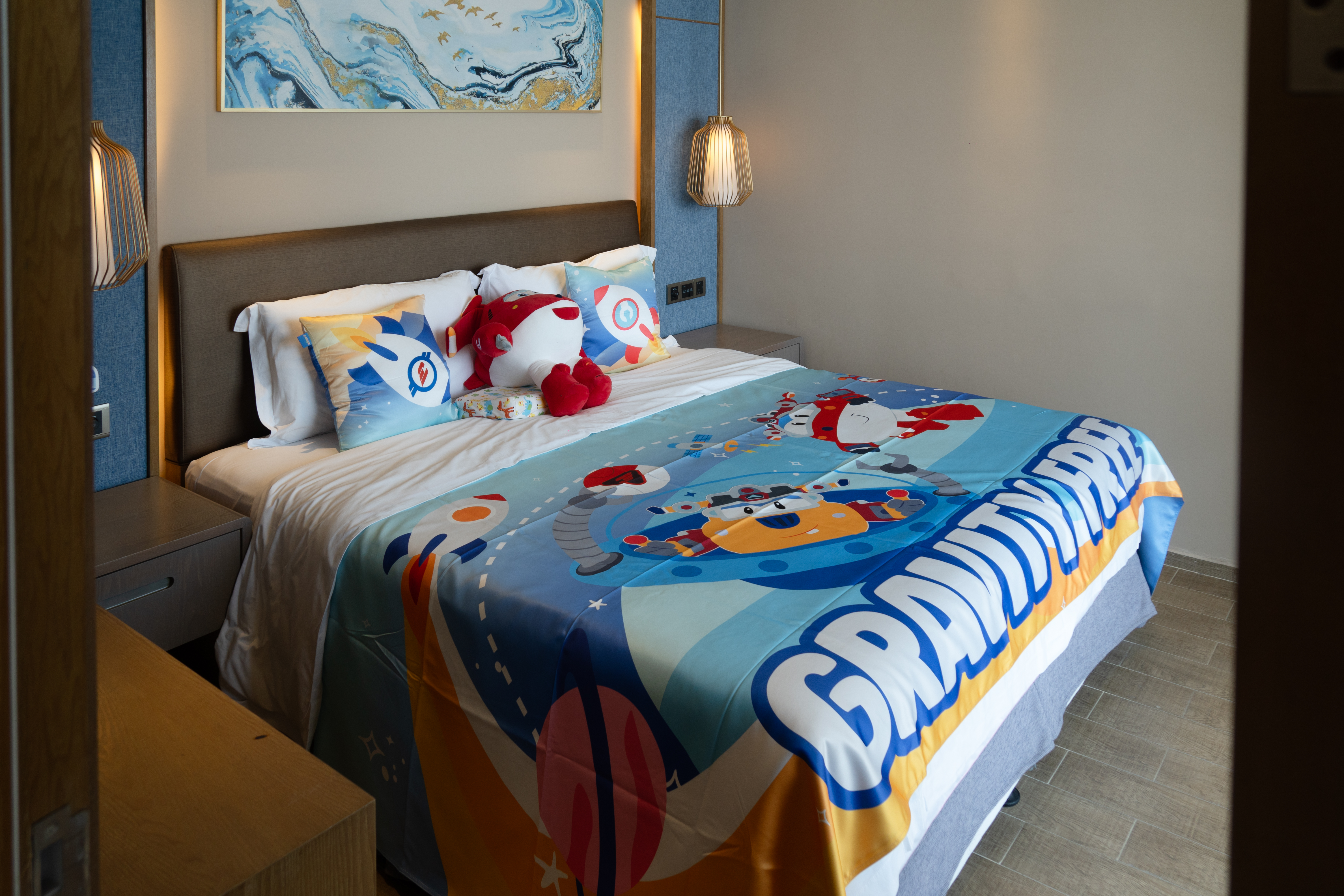 酷芽超级飞侠星际两房一厅亲子套房