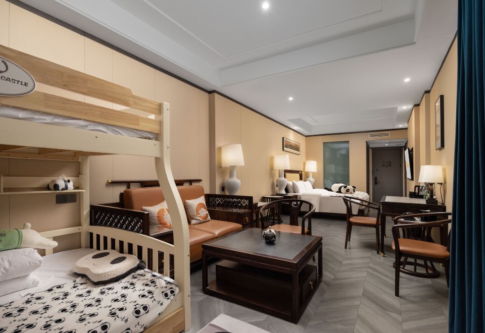 Chengdu Fengqi Hotel Jinguan Family Room