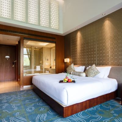 特惠園景大床房 杭州西溪賓館優惠