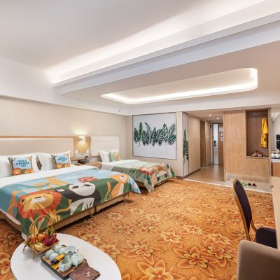 親子家庭雙床房（淋浴|親子帶娃） 廣州禮信酒店優惠