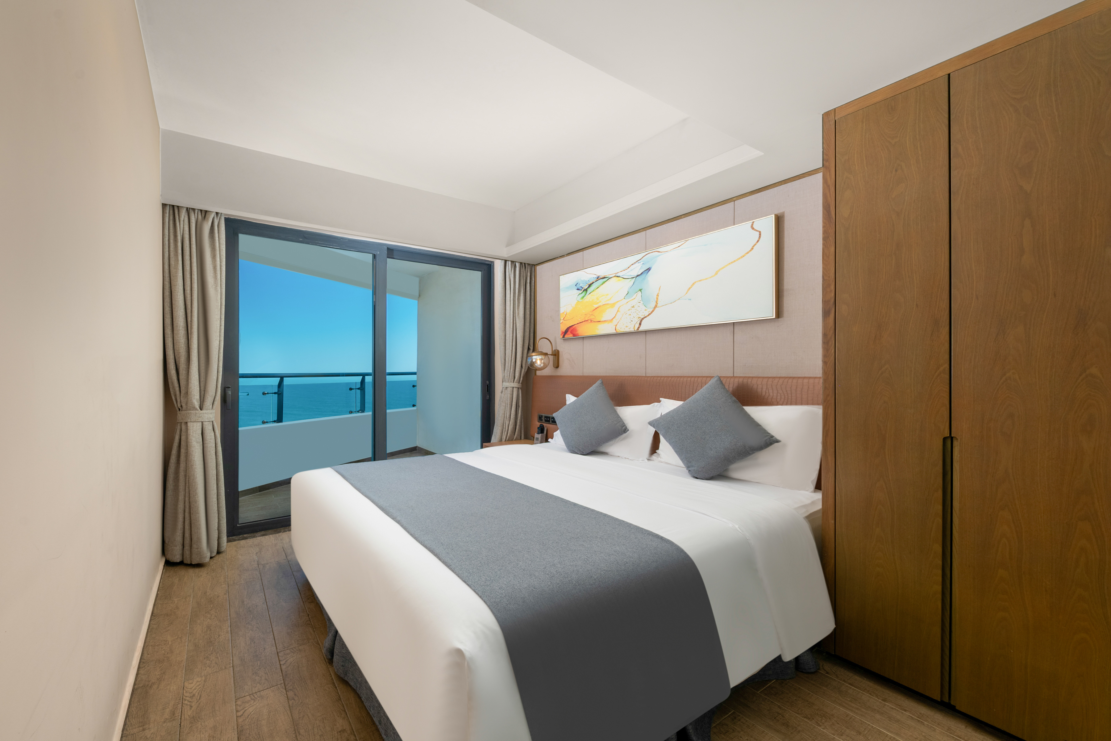 海天家庭双卧海景套房