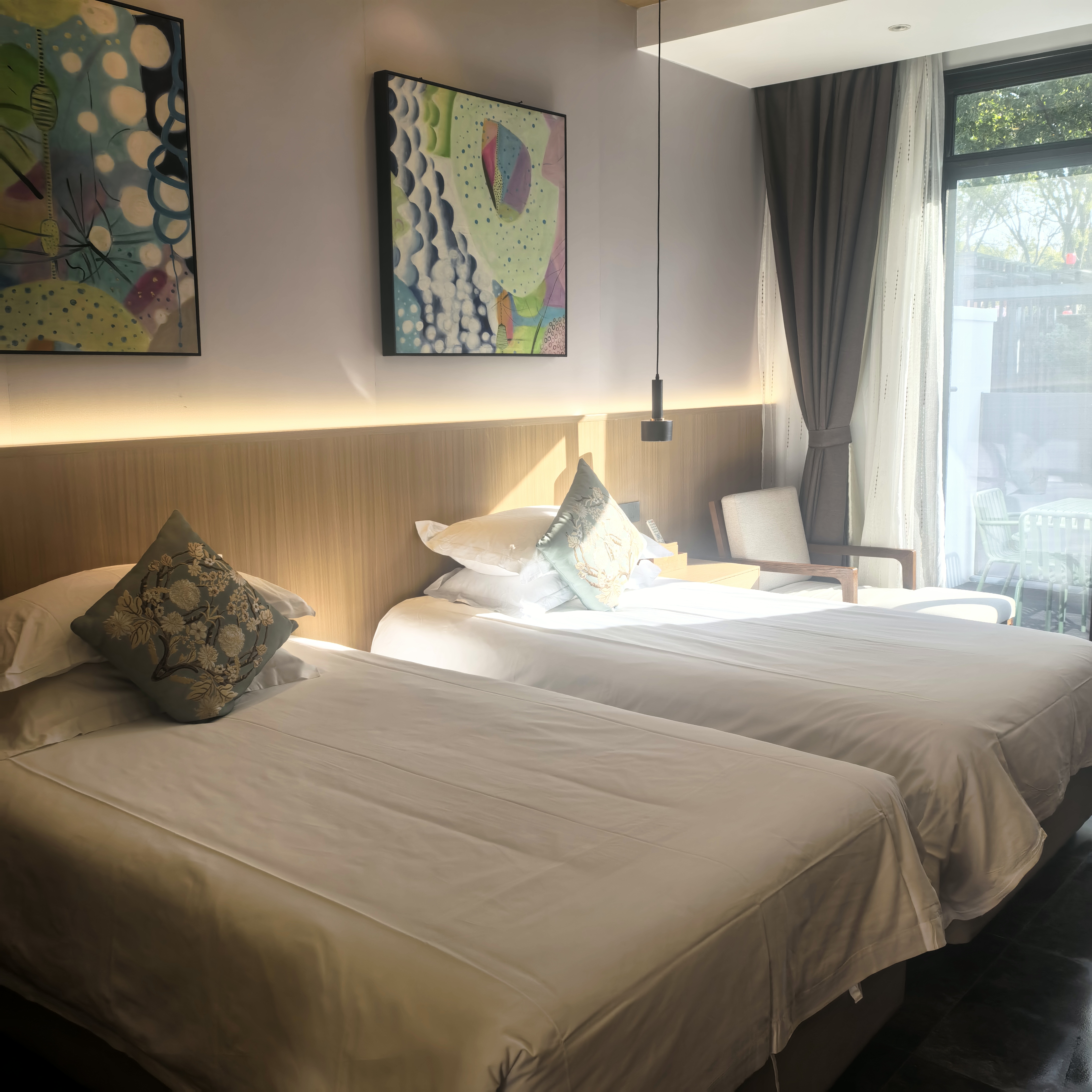 颐居庭院双床房