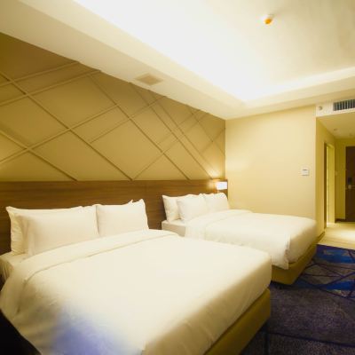 尊貴兩張大床房 （帶陽台） 魯克森特飯店優惠