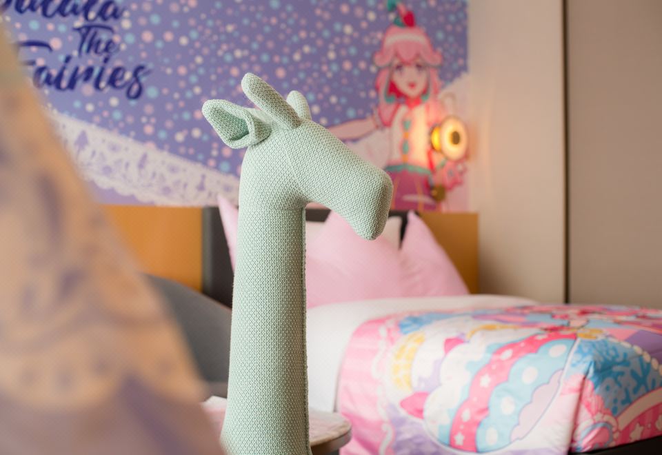 酷芽巴啦啦公主園景雙床房