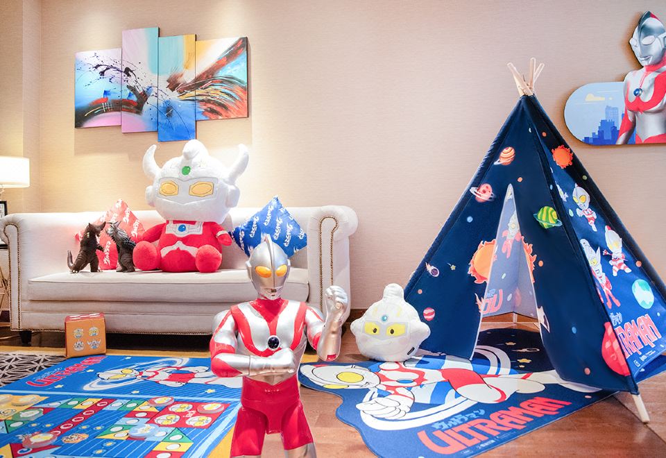 奥特曼两房亲子套房