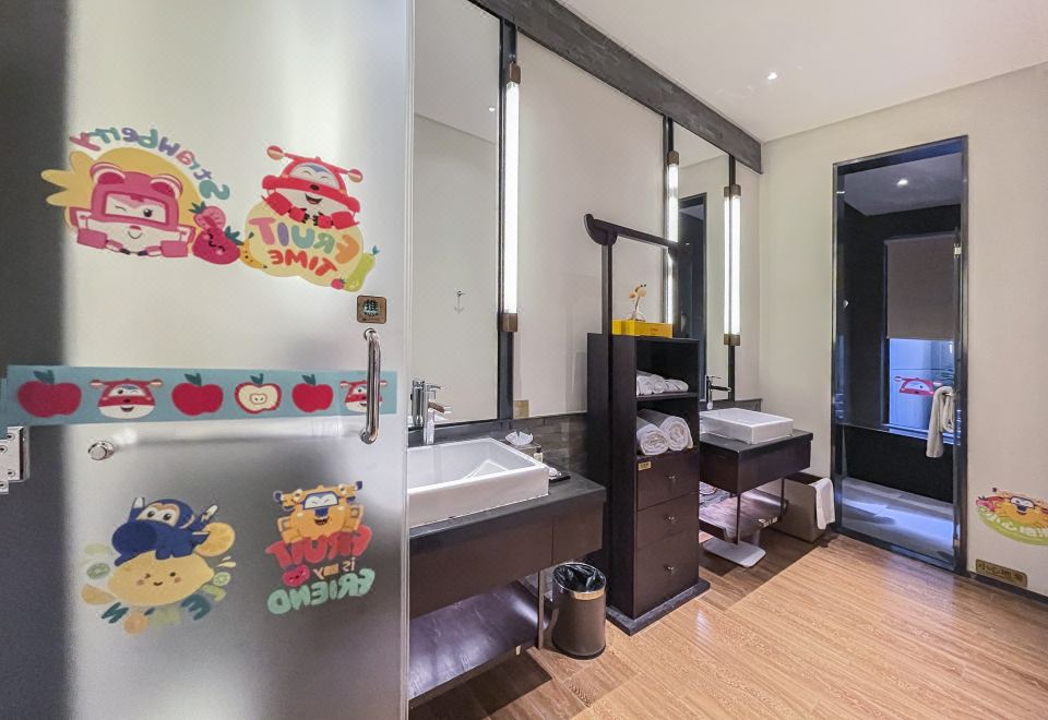 超级飞侠亲子主题双床房