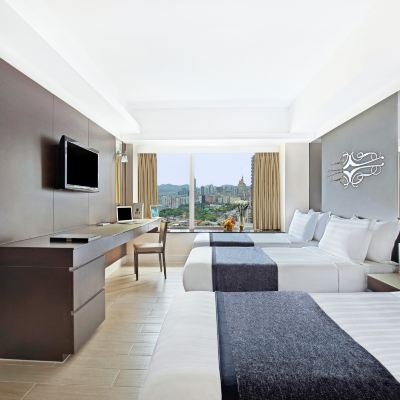 豪華三人客房 香港8度海逸酒店優惠