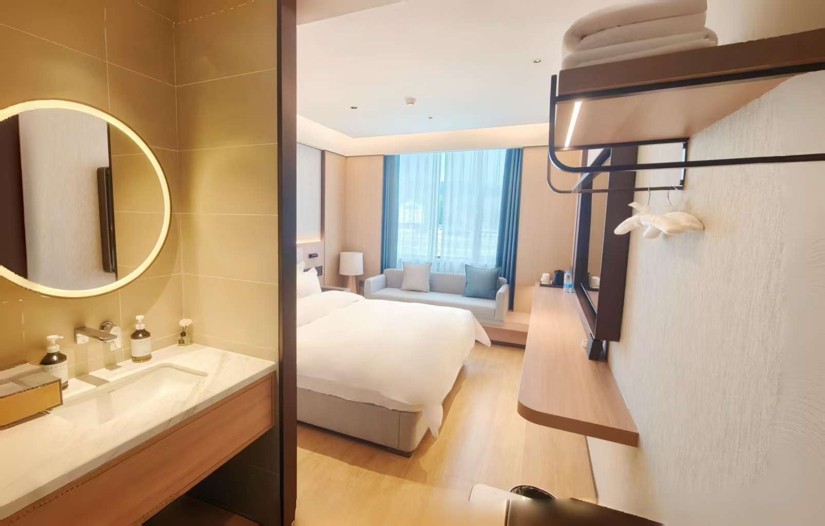 氧心森居?高級大床房【夜觀星河】【晴窗攬云】