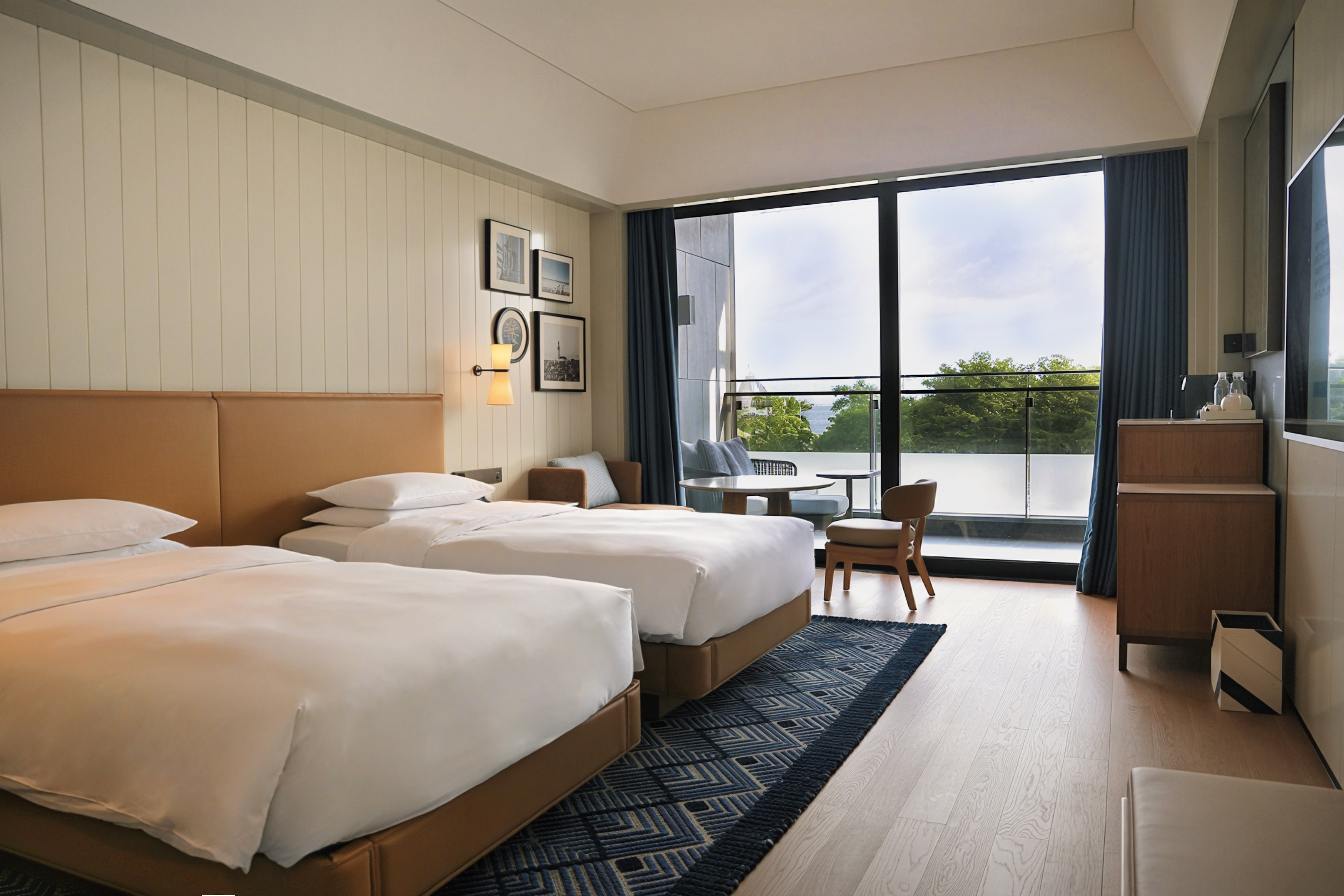 尊贵露台双床房