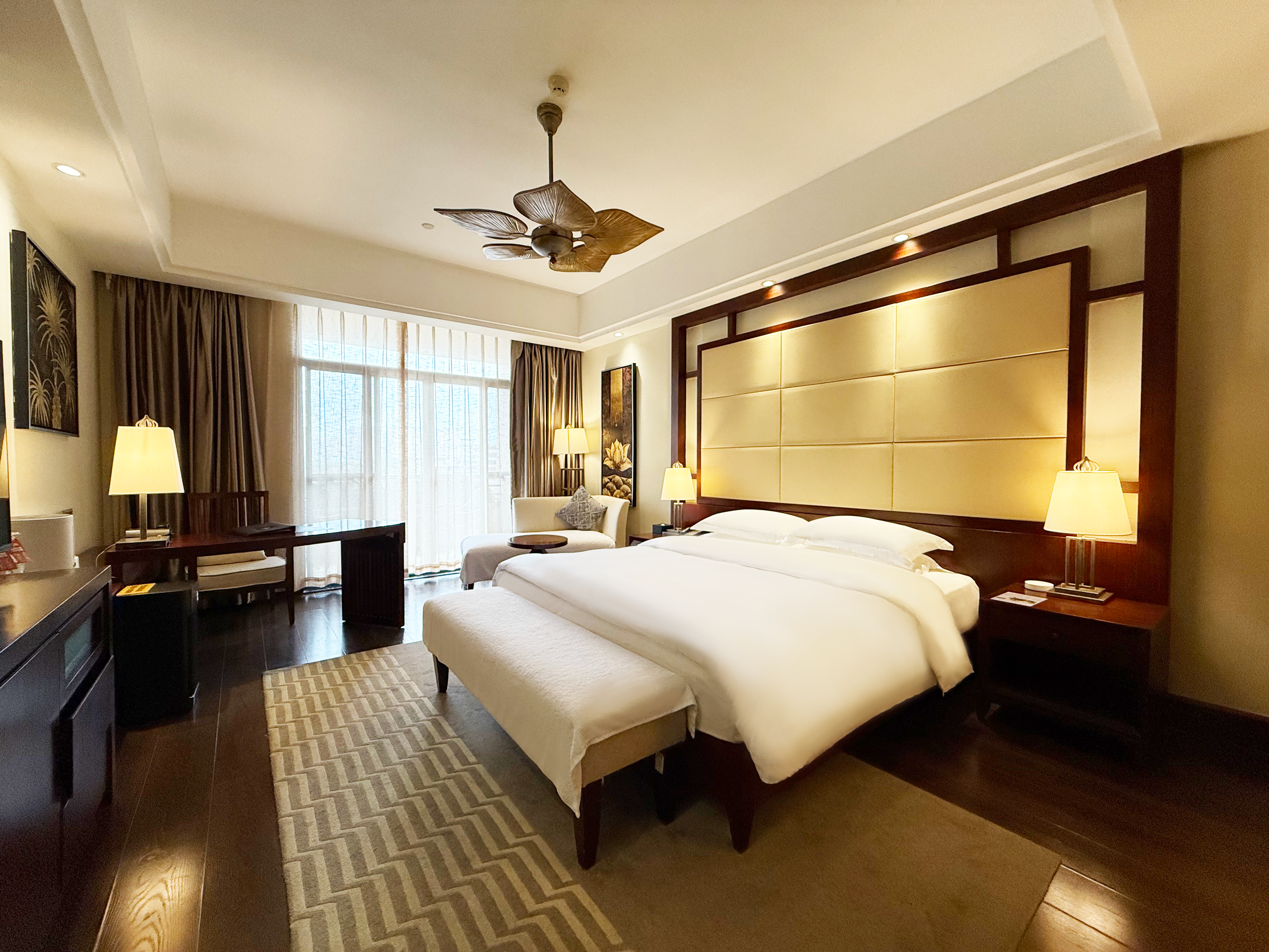 温泉双卧室高级套房（温泉水+观景大阳台）