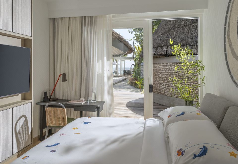 日暮家庭沙灘別墅帶泳池