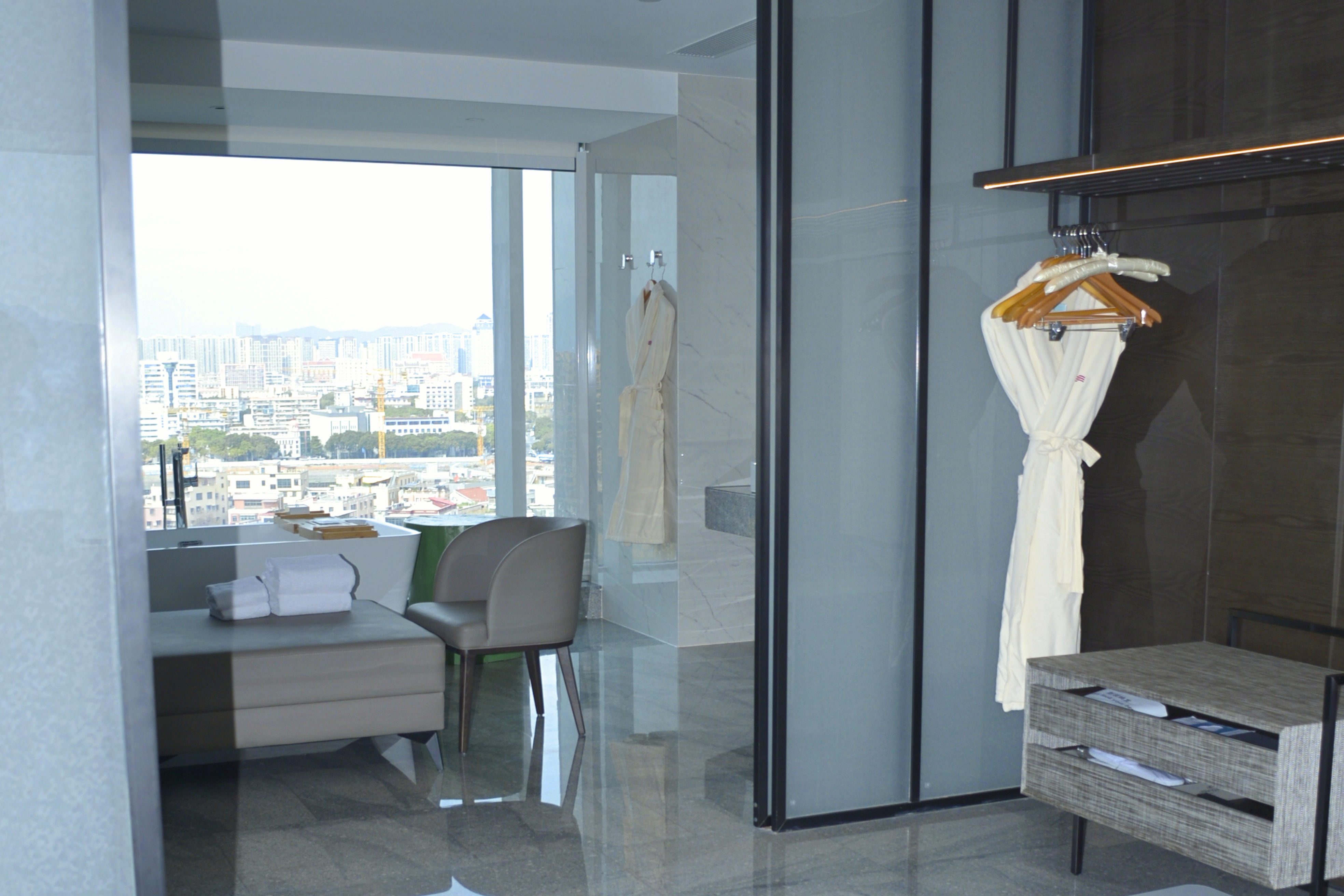 潮流艺术主题单卧海景套房