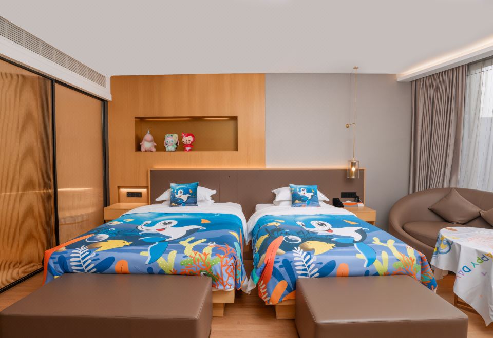 遨游海洋主題親子房